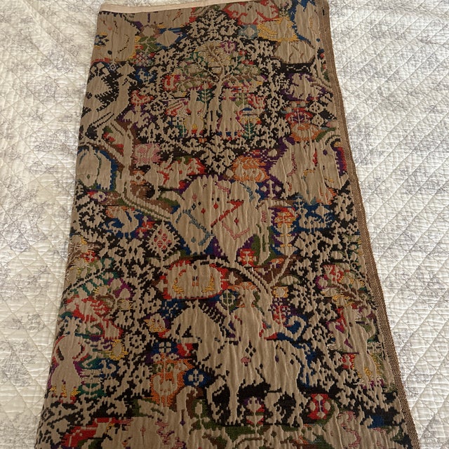 Textile 1926 Alexander Morton & Co Sardinian Inspired Tapestry For Sale - Image 7 of 8
