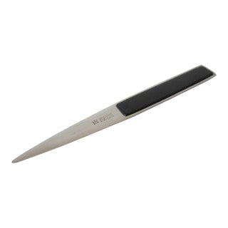 MId-Century Munchen, Germany Rostfrei Mfr. Stainless Oxi and Bake Letter Opener For Sale