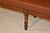 Brown 19th Century English Oak Upholstered Leather Bench For Sale - Image 8 of 9