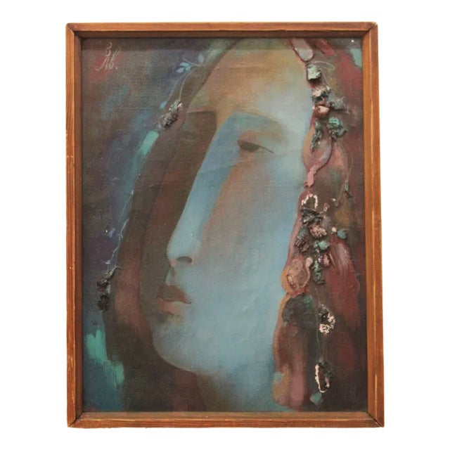 Avekina Valentina, Painting, 1992, Oil on Canvas For Sale