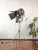 Berkey italia 2kw film spotlight floor lamp, a rare piece once used by the dutch television broadcasting company (n.o.s.)....