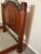 Brown 1990s Queen Bed Frame – Solid Wood & Wrought Iron Scroll, Carved Posts For Sale - Image 8 of 8