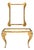 Modernist, Italian Brass Vintage Console and Mirror, Gold Leafed For Sale