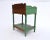 Antique Two Tier Wash Stand, Dovetail Joinery, Original Green Paint For Sale - Image 15 of 15