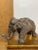 Mid 20th Century Vintage Textured Ceramic Elephant Sculpture For Sale - Image 5 of 5