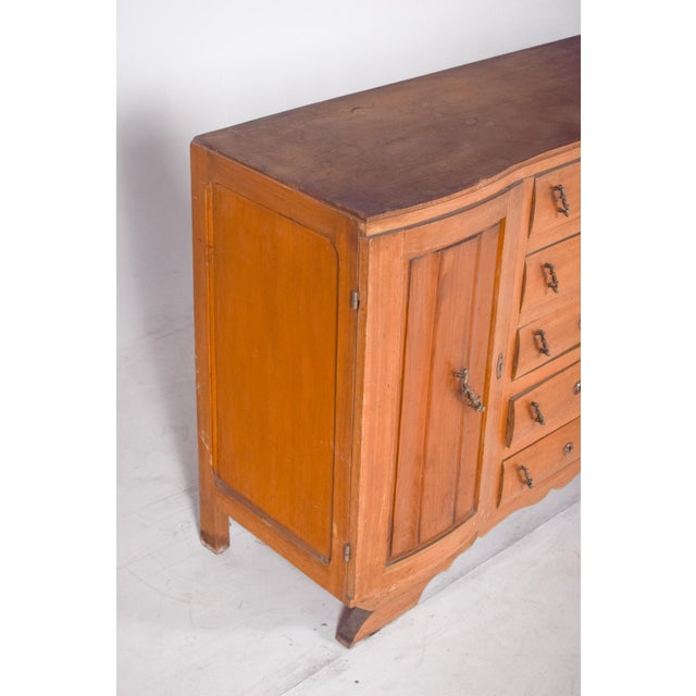 Antique Sideboard with Drawers and Doors, 1920 For Sale - Image 3 of 11