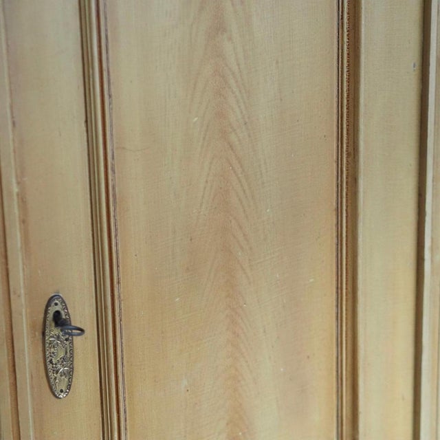 Two-Door Wardrobe with Beer Glaze, 1890s For Sale - Image 13 of 18