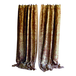 1950s Fortuny Pair of Curtains in the Sphingi Design