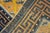 1850s Yellow Geometric Antique Chinese Ningxia Rug 2'9" X 4'8" Handknotted Wool Carpet For Sale In New York - Image 6 of 6