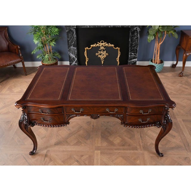 Niagara Furniture French Writing Desk For Sale - Image 4 of 11