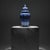 Ceramic Handmade Ceramic Lidded Jar (30cm) The Shah Vase Cobalt Blue Ground and White Floral Panels For Sale - Image 7 of 7