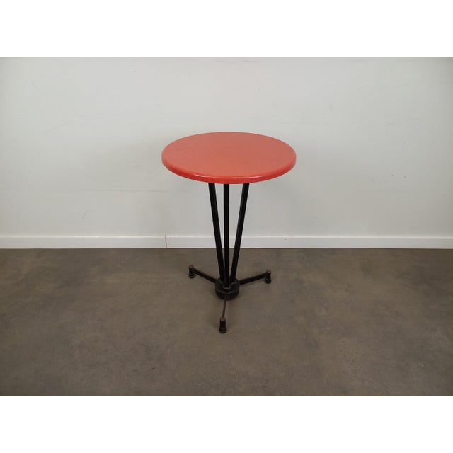 Parisian Bistro Pedestal Table, 1950s For Sale - Image 12 of 17
