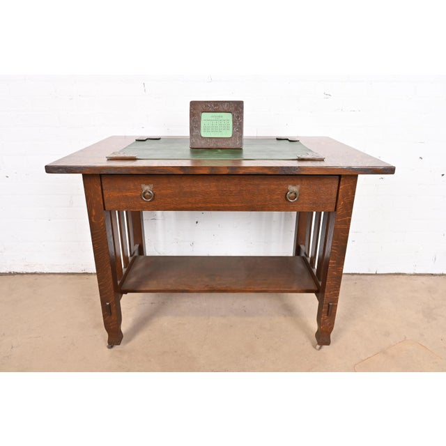 Tiffany Studios New York Zodiac Bronze Desk Calendar Holder or Picture Frame For Sale - Image 10 of 12