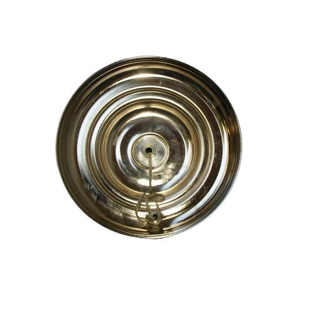 Chromed Metal & Glass Table Lamp by Toni Zuccheri for VeArt, 1970s For Sale - Image 9 of 12