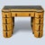 Art Deco Desk in Satin Birchwood attributed to Heals, London, 1920s For Sale - Image 4 of 10