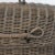 Coffee Vintage Woven Rattan Picnic Basket With Handle & Lid – Handwoven Storage & Décor For Sale - Image 8 of 11