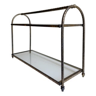 Vintage Brass Tabletop Etagere, 1960s For Sale