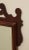 American Drew Mahogany Chippendale Style Wall Mirror For Sale - Image 9 of 13