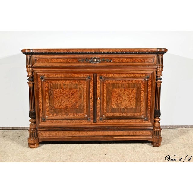 Wood Late 19th Century Louis XVI Style Buffet For Sale - Image 7 of 18