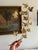 Mid-Century Modern Vintage Brass Ivy Leaf Wall Sculpture — Mid-Century Metal Wall Art For Sale - Image 3 of 3