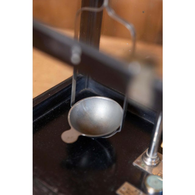 Mid 20th Century 20th Century French Glass Case Scale For Sale - Image 5 of 13