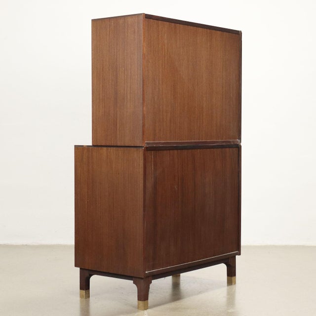 Vintage Credenza with Shelves, 1960s For Sale - Image 10 of 11