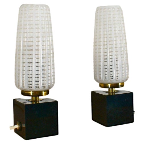 Mid-Century Table Lamps, 1960s, Set of 2 For Sale