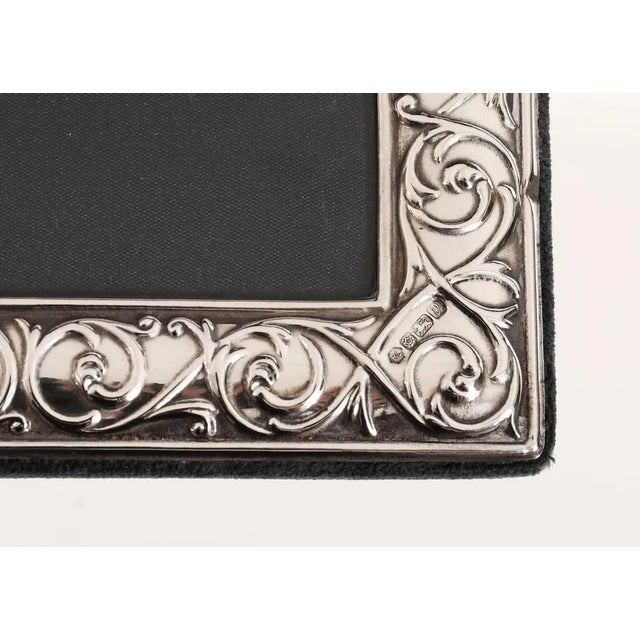 Vintage Sterling Silver Photo Frame from RC Sheffield, 1995 For Sale - Image 6 of 9