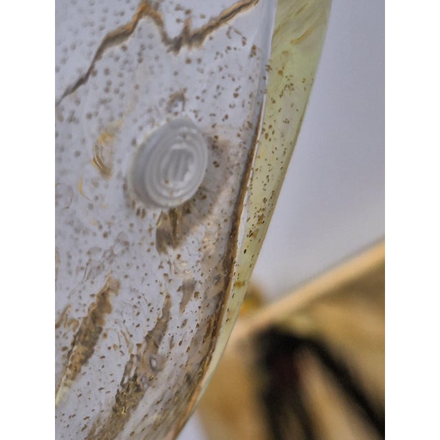 Murano Glass Wall Light with Brass Frame from La Murrina, 1980s, Set of 2 For Sale - Image 9 of 12