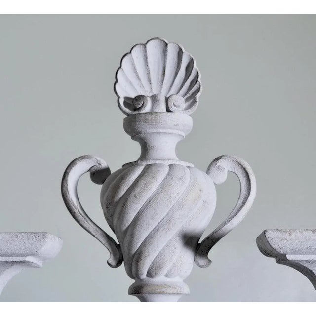 Scandinavian Vitrine Two-Doors Cabinet For Sale - Image 5 of 9