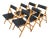 Vintage Eden Folding Chairs by Gio Ponti for Stol Kamnik, 1970s, Set of 6 For Sale