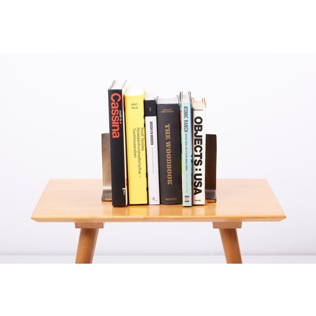 1950s Modernist Bronze Bookends by Ben Seibel, USA, 1950s, Set of 2 For Sale - Image 5 of 18