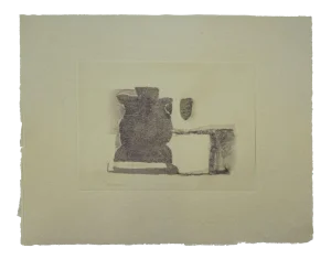 Giorgio Morandi, Urban Landscape, Vintage Offset Print, 1973