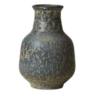 Blue Rebus Series Vase by Gunnar Nylund for Rörstrand For Sale