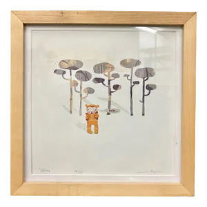 Limited Edition Surrealist Pencil Signed Illustration by Camilla Engman