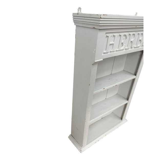 Wood Vintage Herb Spice Rack in Wood For Sale - Image 7 of 12