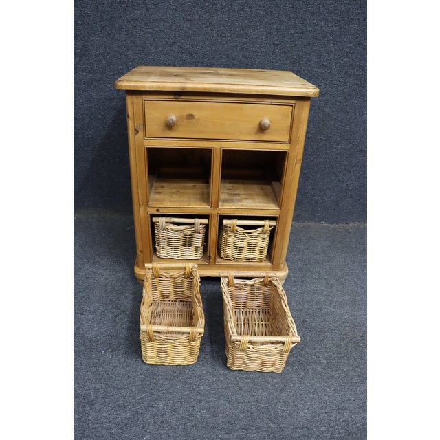 Giants McHale Pine Basket Sideboard For Sale - Image 12 of 14