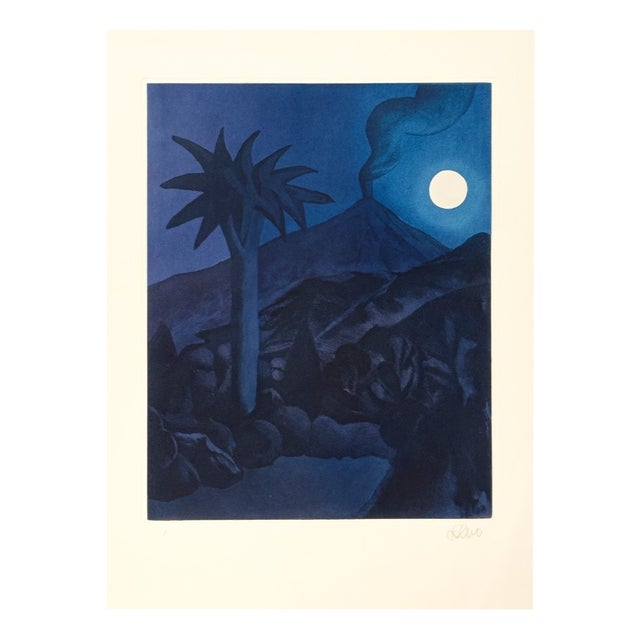 Salvatore Mangione (Salvo), Night Scene, 1999, Etching For Sale