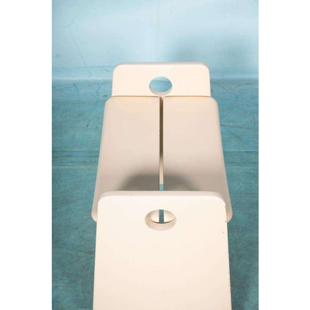 Mid-Century Swedish Stool in Wood by Gilbert Marklund, 1960s For Sale - Image 9 of 16