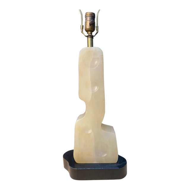 1950's Italian Alabaster Table Lamp by Maurizio Tempestini For Sale
