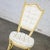Hollywood Regency Louis XVI Style Vintage White Dressing or Accent Chair Attributed to Prince Howard For Sale - Image 9 of 13