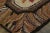 Rug & Kilim Antique Hooked Runner With Floral Casket Medallion & Striae - Rug & Kilim For Sale - Image 4 of 7