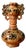 Anthropomorphic Art Brut Sculpture in Glazed Terracotta, 1960s For Sale