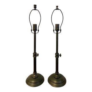 Pottery Barn Chelsea Table Lamps - a Pair For Sale