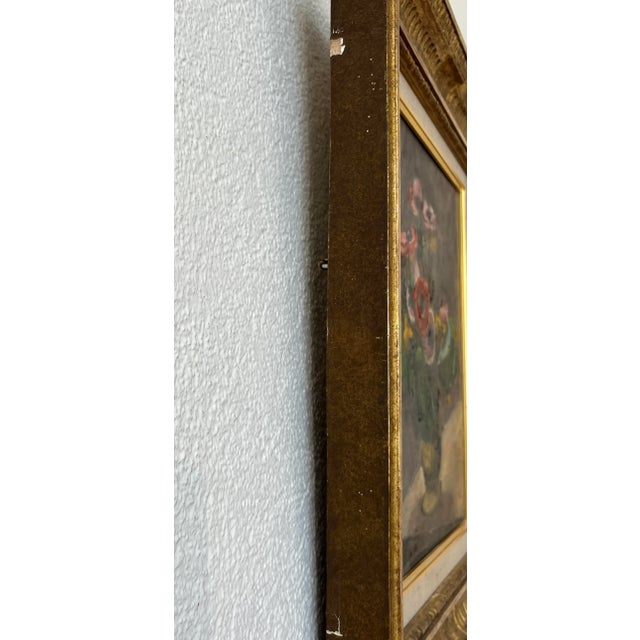 Maurice Asselin, Capucines, Oil on Canvas, Framed For Sale - Image 9 of 12