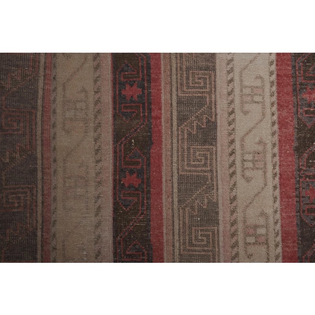 1960s Vintage Patchwork Turkish Runner Rug - Stair Carpet For Sale - Image 5 of 13