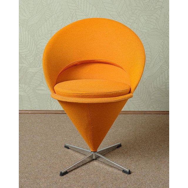 Cone Chair by Verner Pantone, 1960s For Sale - Image 10 of 10