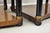 Late 20th Century French Empire Cherry Wood Black Column 1 Drawer Lamp End Table by Heritage, Pair For Sale - Image 9 of 11