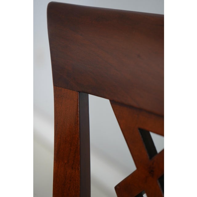 Set of 6 Italian Svevo Neoclassical Dining Room Chairs For Sale - Image 13 of 18