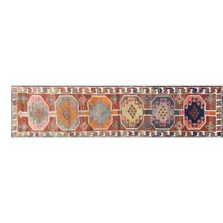 1960s Turkish Oushak Runner For Sale